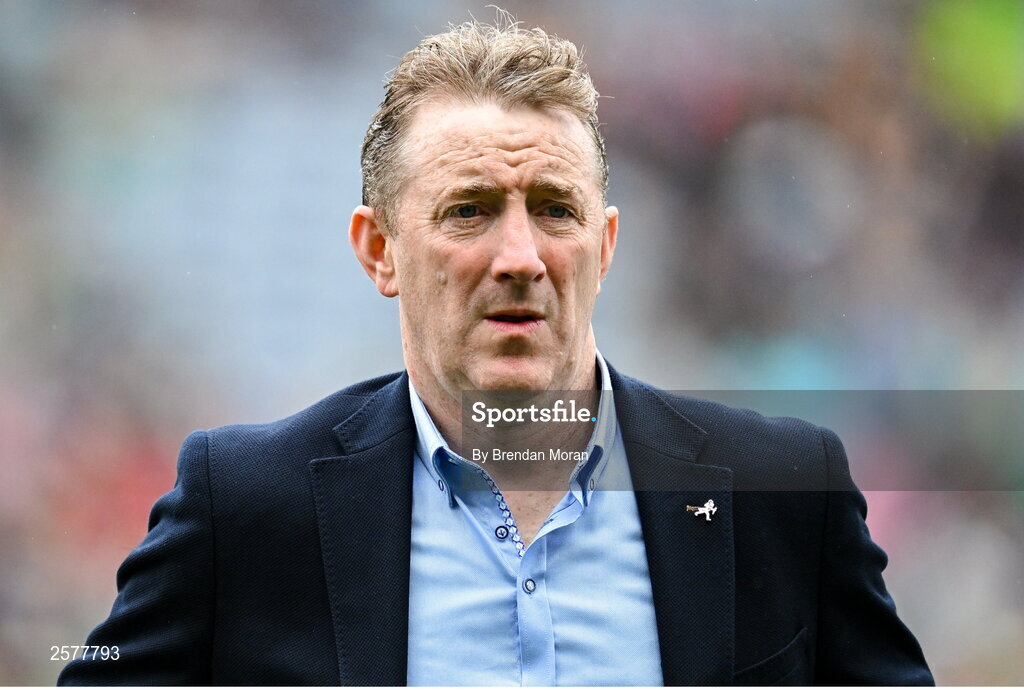 23 July 2023; Brian Whelahan of the Offaly 1998 All-Ireland winning Jubilee team as the team are honoured before the GAA Hurling All-Ireland Senior Championship final match between Kilkenny and Limerick at Croke Park in Dublin. Photo by Brendan Moran/Sportsfile Photo by Brendan Moran/Sportsfile