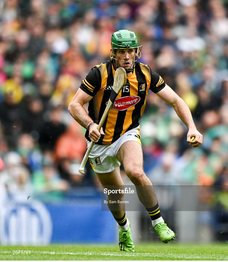 23 July 2023; Eoin Cody of Kilkenny during the GAA Hurling All-Ireland Senior Championship final match between Kilkenny and Limerick at Croke Park in Dublin. Photo by Sam Barnes/Sportsfile