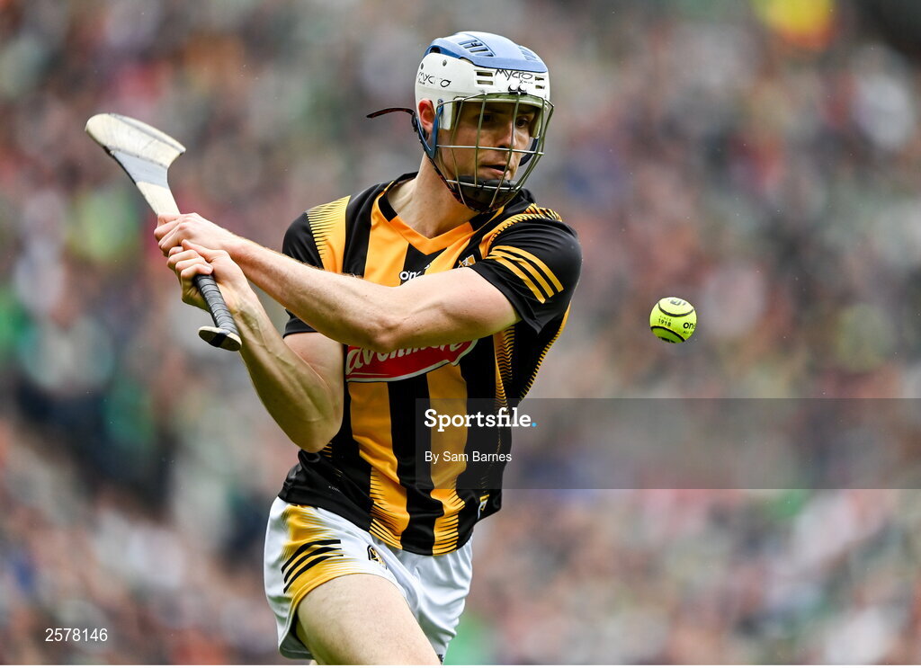 23 July 2023; Huw Lawlor of Kilkenny during the GAA Hurling All-Ireland Senior Championship final match between Kilkenny and Limerick at Croke Park in Dublin. Photo by Sam Barnes/Sportsfile