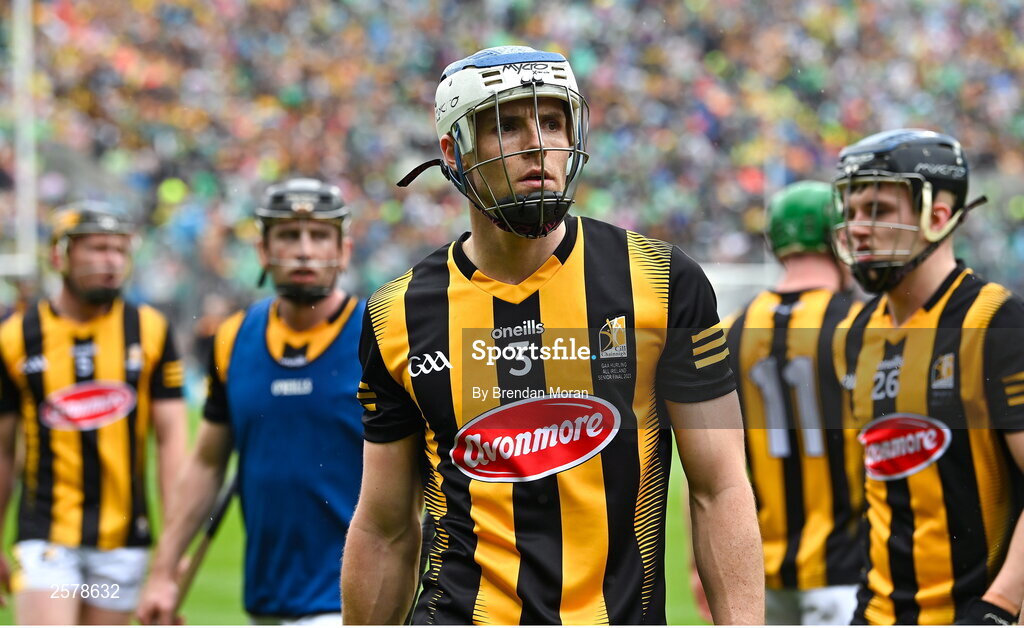 23 July 2023; Huw Lawlor of Kilkenny before the GAA Hurling All-Ireland Senior Championship final match between Kilkenny and Limerick at Croke Park in Dublin. Photo by Brendan Moran/Sportsfile