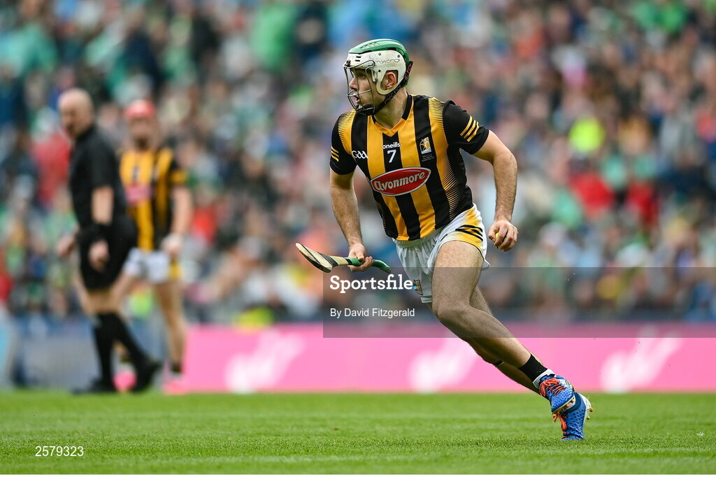 23 July 2023; Paddy Deegan of Kilkenny during the GAA Hurling All-Ireland Senior Championship final match between Kilkenny and Limerick at Croke Park in Dublin. Photo by David Fitzgerald/Sportsfile