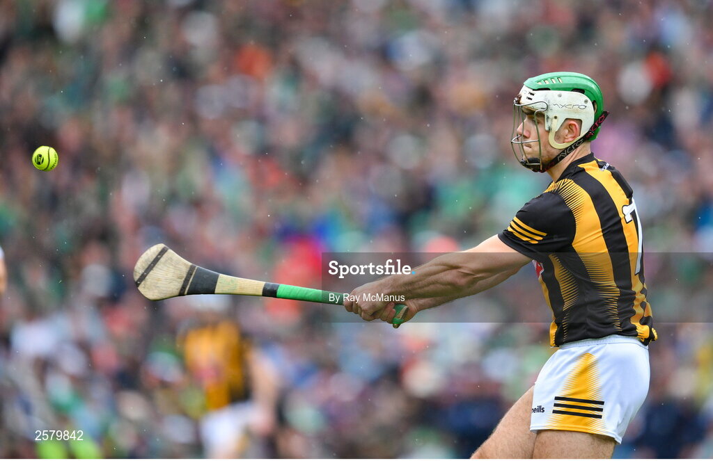 23 July 2023; Paddy Deegan of Kilkenny during the GAA Hurling All-Ireland Senior Championship final match between Kilkenny and Limerick at Croke Park in Dublin. Photo by Ray McManus/Sportsfile