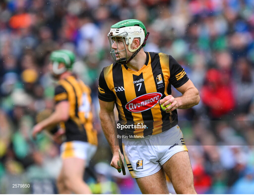 23 July 2023; Paddy Deegan of Kilkenny during the GAA Hurling All-Ireland Senior Championship final match between Kilkenny and Limerick at Croke Park in Dublin. Photo by Ray McManus/Sportsfile