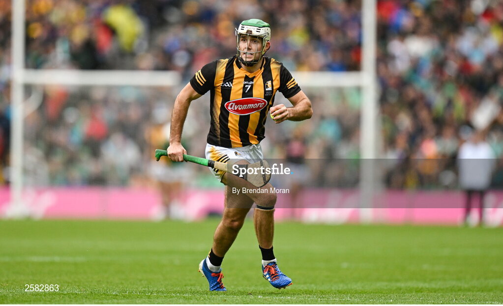 23 July 2023; Paddy Deegan of Kilkenny during the GAA Hurling All-Ireland Senior Championship final match between Kilkenny and Limerick at Croke Park in Dublin. Photo by Brendan Moran/Sportsfile