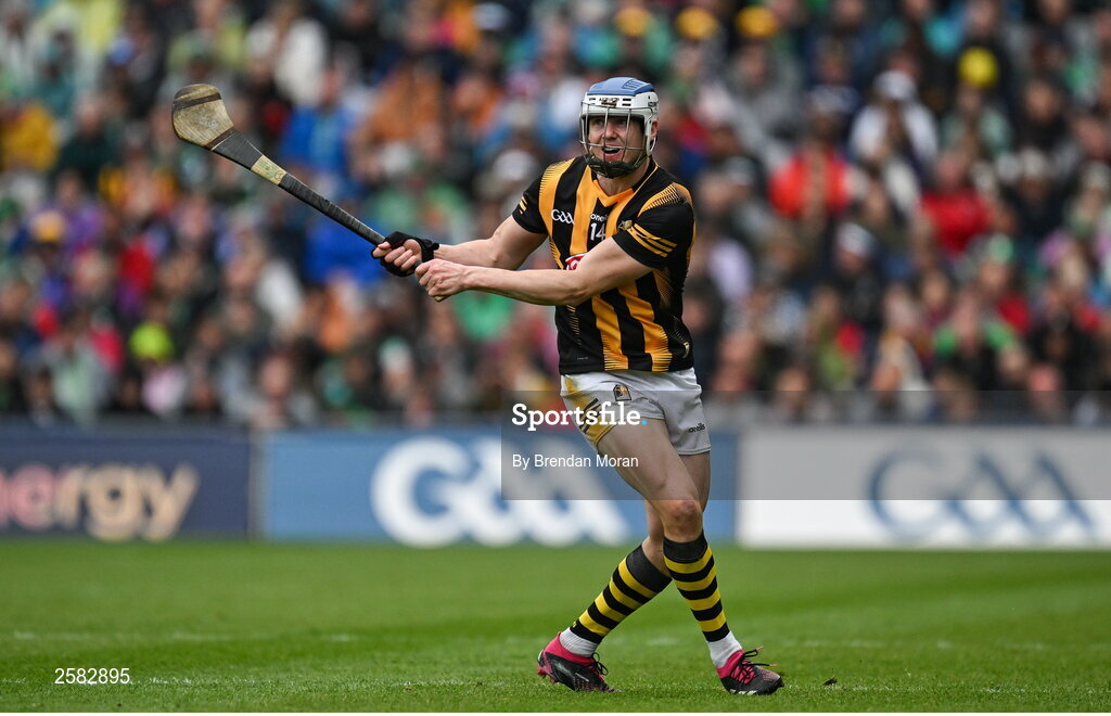 23 July 2023; TJ Reid of Kilkenny during the GAA Hurling All-Ireland Senior Championship final match between Kilkenny and Limerick at Croke Park in Dublin. Photo by Brendan Moran/Sportsfile