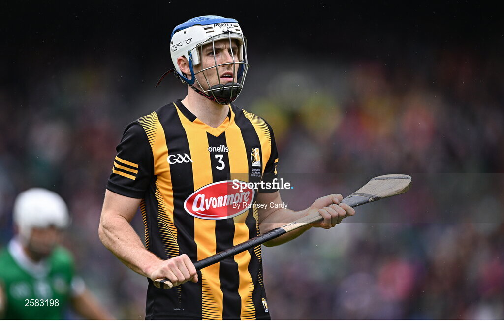 23 July 2023; Huw Lawlor of Kilkenny during the GAA Hurling All-Ireland Senior Championship final match between Kilkenny and Limerick at Croke Park in Dublin. Photo by Ramsey Cardy/Sportsfile