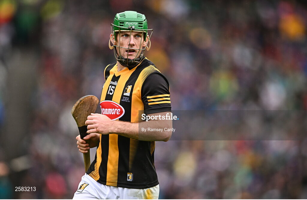 23 July 2023; Eoin Cody of Kilkenny during the GAA Hurling All-Ireland Senior Championship final match between Kilkenny and Limerick at Croke Park in Dublin. Photo by Ramsey Cardy/Sportsfile