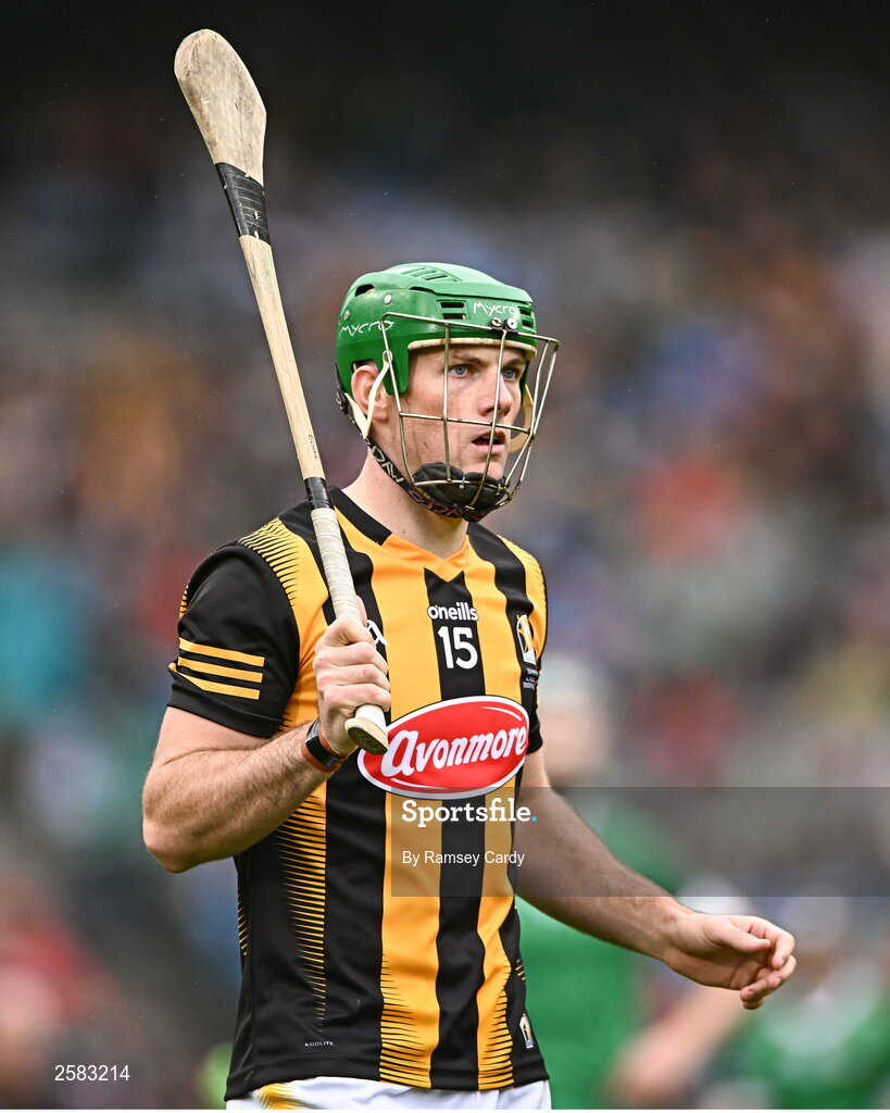 23 July 2023; Eoin Cody of Kilkenny during the GAA Hurling All-Ireland Senior Championship final match between Kilkenny and Limerick at Croke Park in Dublin. Photo by Ramsey Cardy/Sportsfile