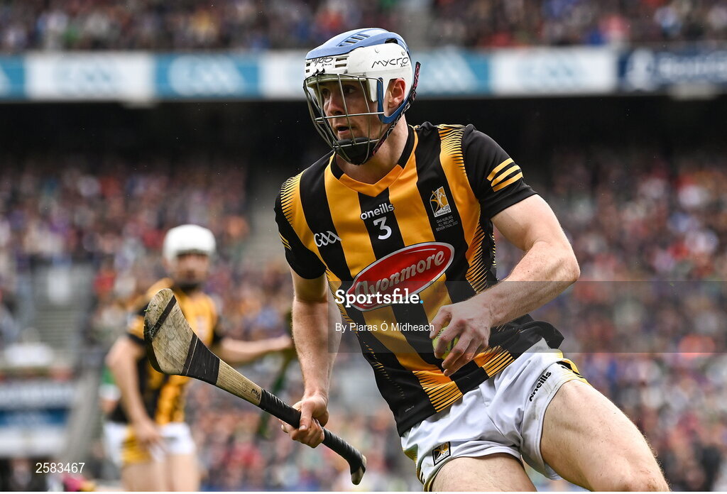 23 July 2023; Huw Lawlor of Kilkenny during the GAA Hurling All-Ireland Senior Championship final match between Kilkenny and Limerick at Croke Park in Dublin. Photo by Piaras Ó Mídheach/Sportsfile