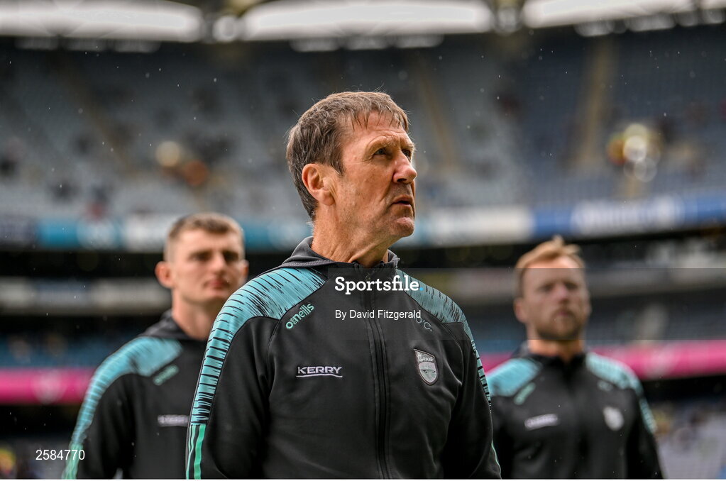 30 July 2023; Kerry manager Jack O'Connor before the GAA Football All-Ireland Senior Championship final match between Dublin and Kerry at Croke Park in Dublin. Photo by David Fitzgerald/Sportsfile