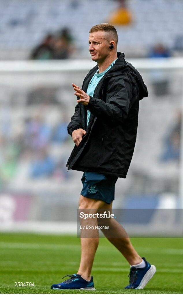 30 July 2023; Ciaran Kilkenny of Dublin before the GAA Football All-Ireland Senior Championship final match between Dublin and Kerry at Croke Park in Dublin. Photo by Eóin Noonan/Sportsfile
