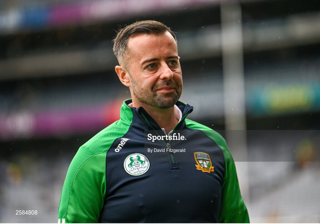 30 July 2023; Referee David Gough before the GAA Football All-Ireland Senior Championship final match between Dublin and Kerry at Croke Park in Dublin. Photo by David Fitzgerald/Sportsfile