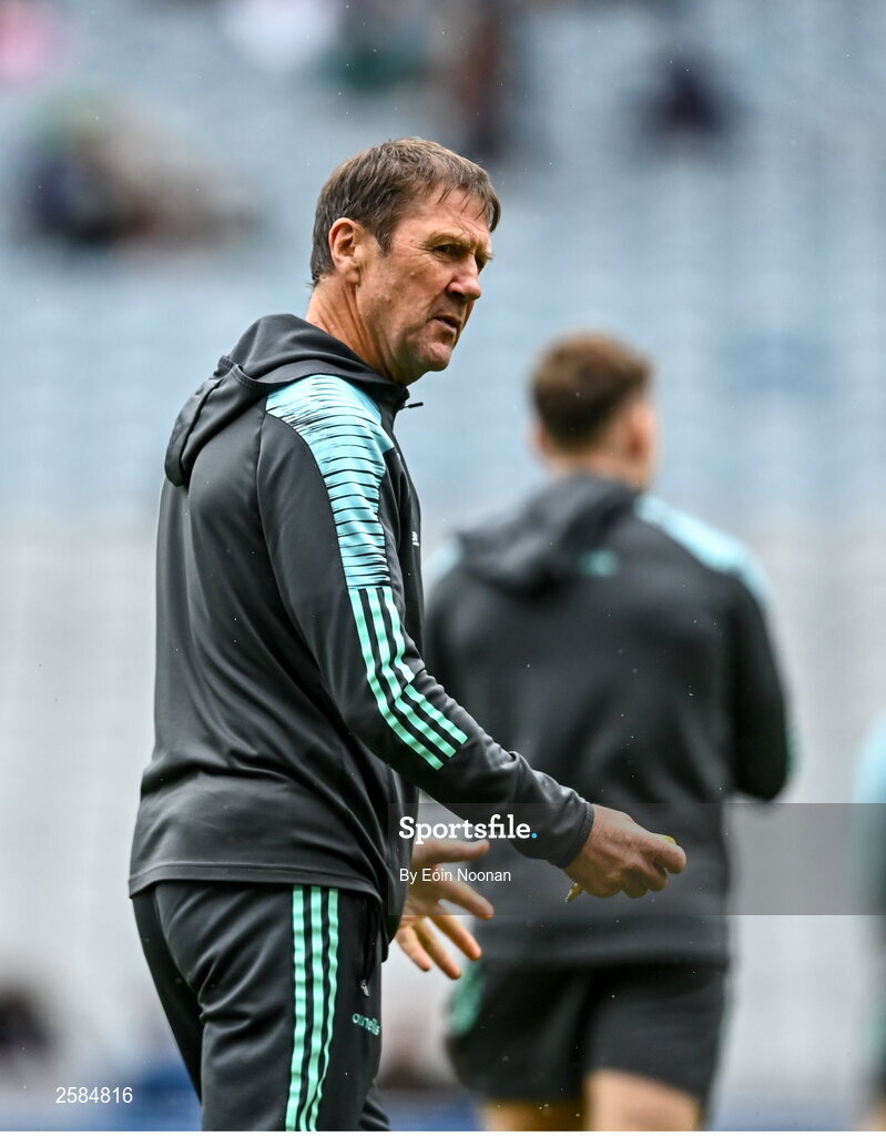 30 July 2023; Kerry manager Jack O'Connor before the GAA Football All-Ireland Senior Championship final match between Dublin and Kerry at Croke Park in Dublin. Photo by Eóin Noonan/Sportsfile