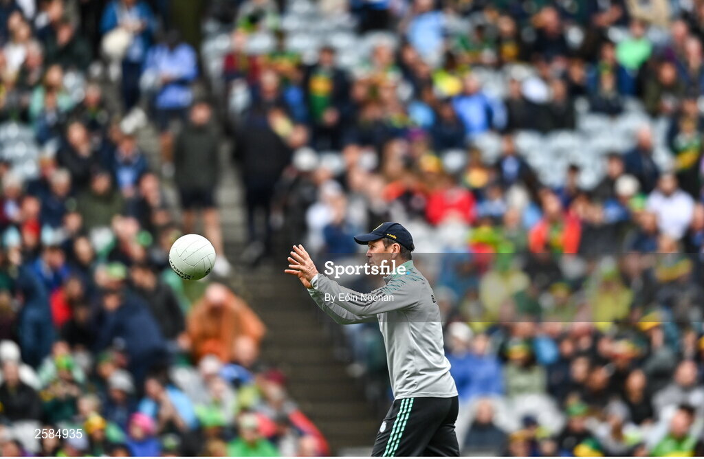 30 July 2023; Kerry manager Jack O'Connor before the GAA Football All-Ireland Senior Championship final match between Dublin and Kerry at Croke Park in Dublin. Photo by Eóin Noonan/Sportsfile