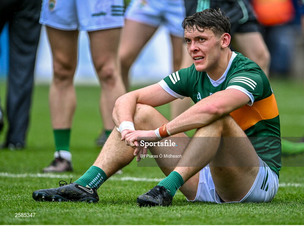 30 July 2023; Kerry captain David Clifford after his side's defeat in the GAA Football All-Ireland Senior Championship final match between Dublin and Kerry at Croke Park in Dublin. Photo by Piaras Ó Mídheach/Sportsfile