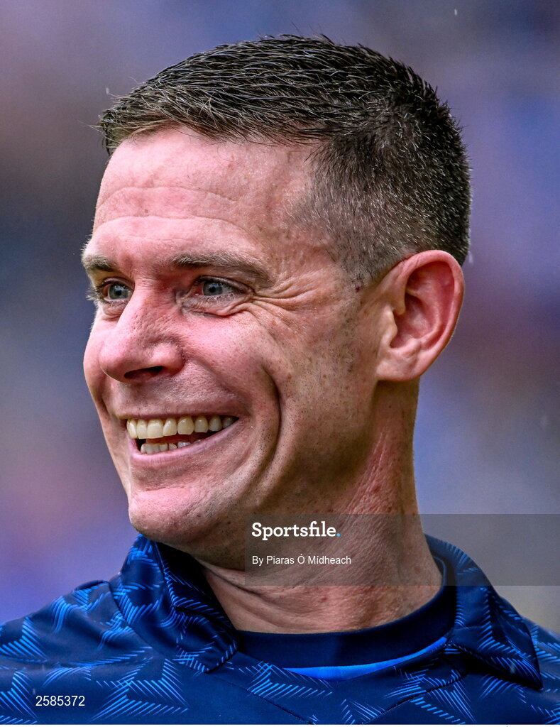 30 July 2023; Dublin goalkeeper Stephen Cluxton after his side's victory in the GAA Football All-Ireland Senior Championship final match between Dublin and Kerry at Croke Park in Dublin. Photo by Piaras Ó Mídheach/Sportsfile