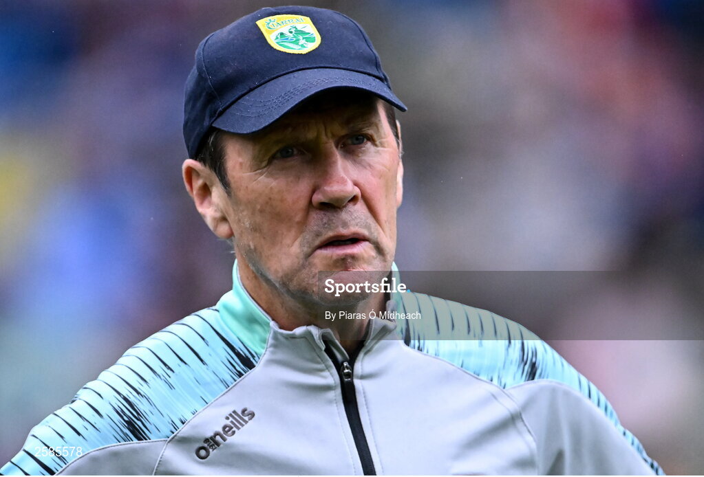30 July 2023; Kerry manager Jack O'Connor before the GAA Football All-Ireland Senior Championship final match between Dublin and Kerry at Croke Park in Dublin. Photo by Piaras Ó Mídheach/Sportsfile