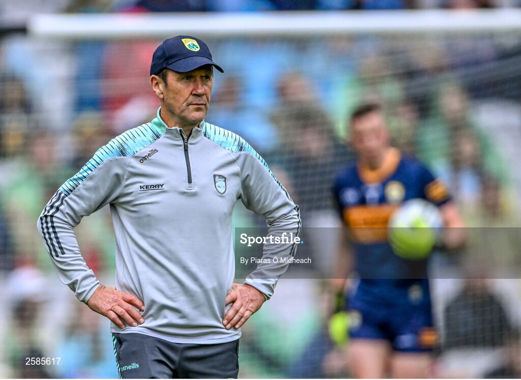 30 July 2023; Kerry manager Jack O'Connor before the GAA Football All-Ireland Senior Championship final match between Dublin and Kerry at Croke Park in Dublin. Photo by Piaras Ó Mídheach/Sportsfile