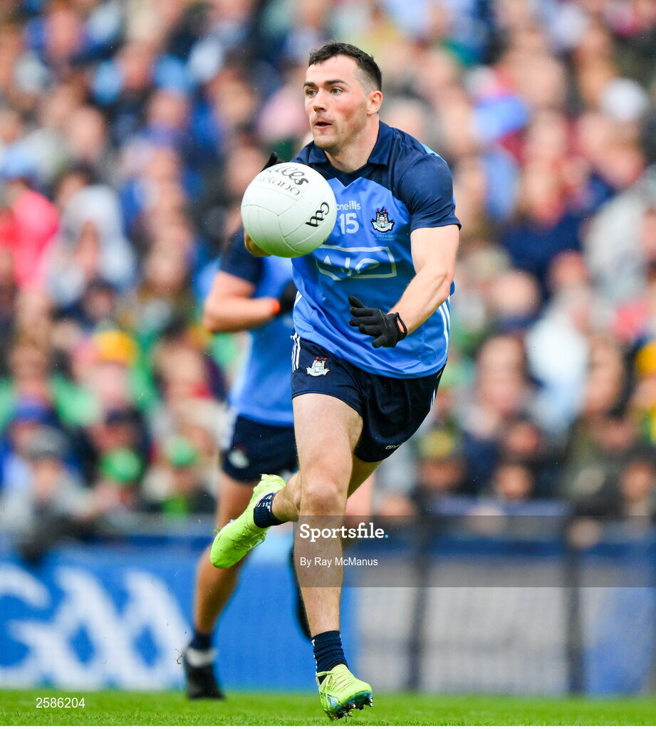 30 July 2023; Colm Basquel of Dublin during the GAA Football All-Ireland Senior Championship final match between Dublin and Kerry at Croke Park in Dublin. Photo by Ray McManus/Sportsfile