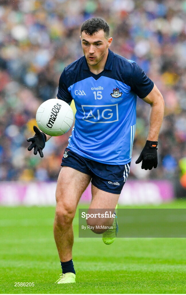 30 July 2023; Colm Basquel of Dublin during the GAA Football All-Ireland Senior Championship final match between Dublin and Kerry at Croke Park in Dublin. Photo by Ray McManus/Sportsfile