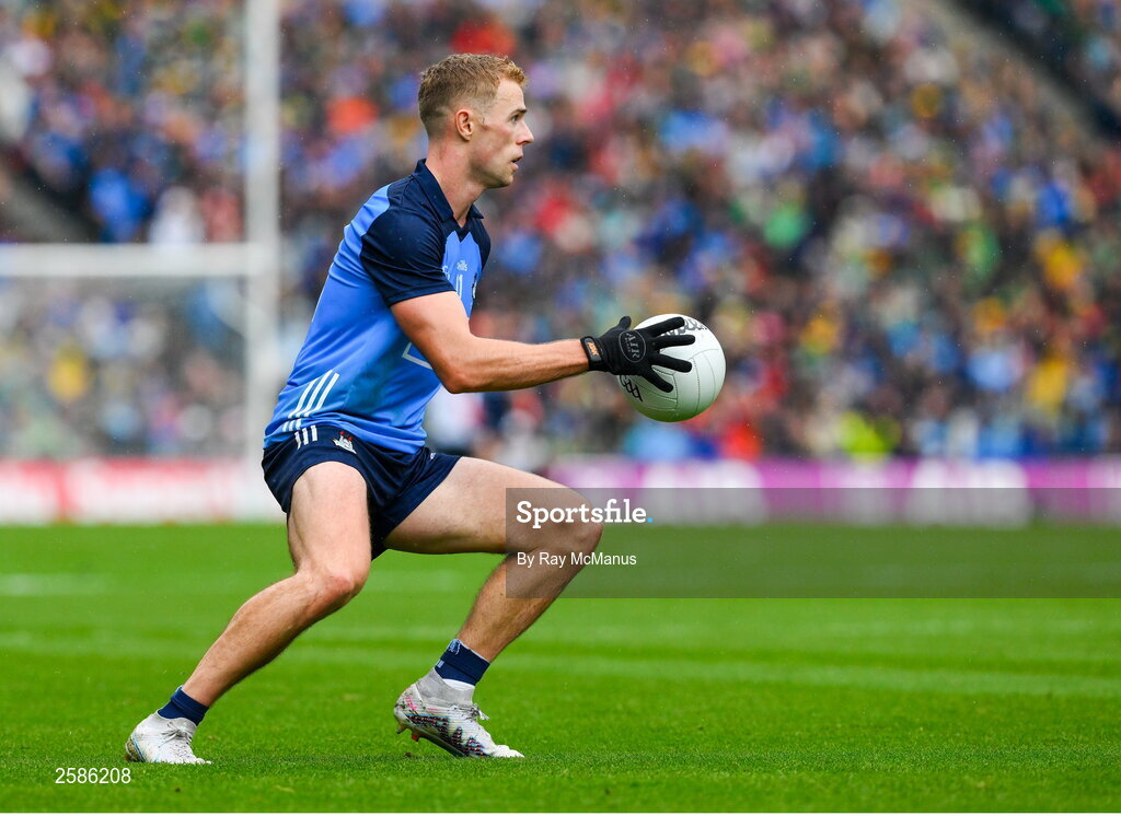 30 July 2023; Paul Mannion of Dublin during the GAA Football All-Ireland Senior Championship final match between Dublin and Kerry at Croke Park in Dublin. Photo by Ray McManus/Sportsfile