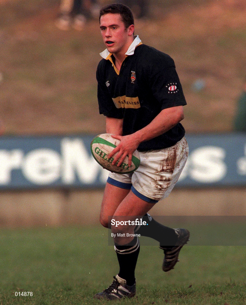 31 January 1998; Jan Cunningham of Ballymena during the All-Ireland League Division 1 match between Shannon RFC and Ballymena RFC at Thomond Park in Limerick. Photo by Matt Browne/Sportsfile
