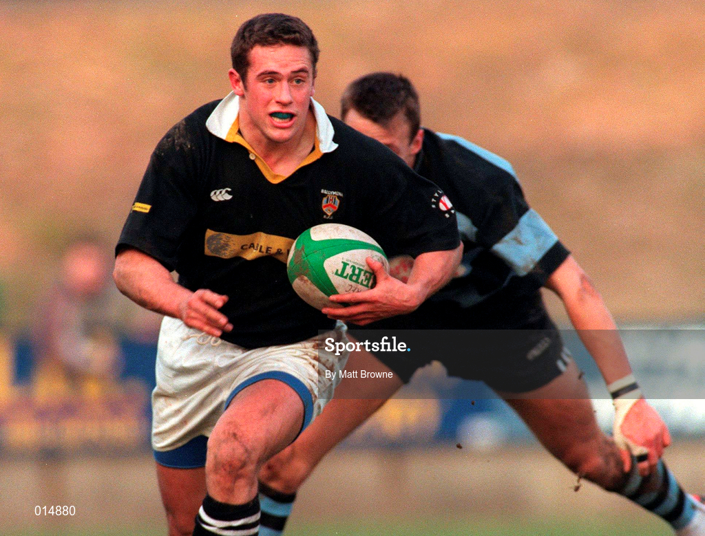 31 January 1998; Jan Cunningham of Ballymena during the All-Ireland League Division 1 match between Shannon RFC and Ballymena RFC at Thomond Park in Limerick. Photo by Matt Browne/Sportsfile