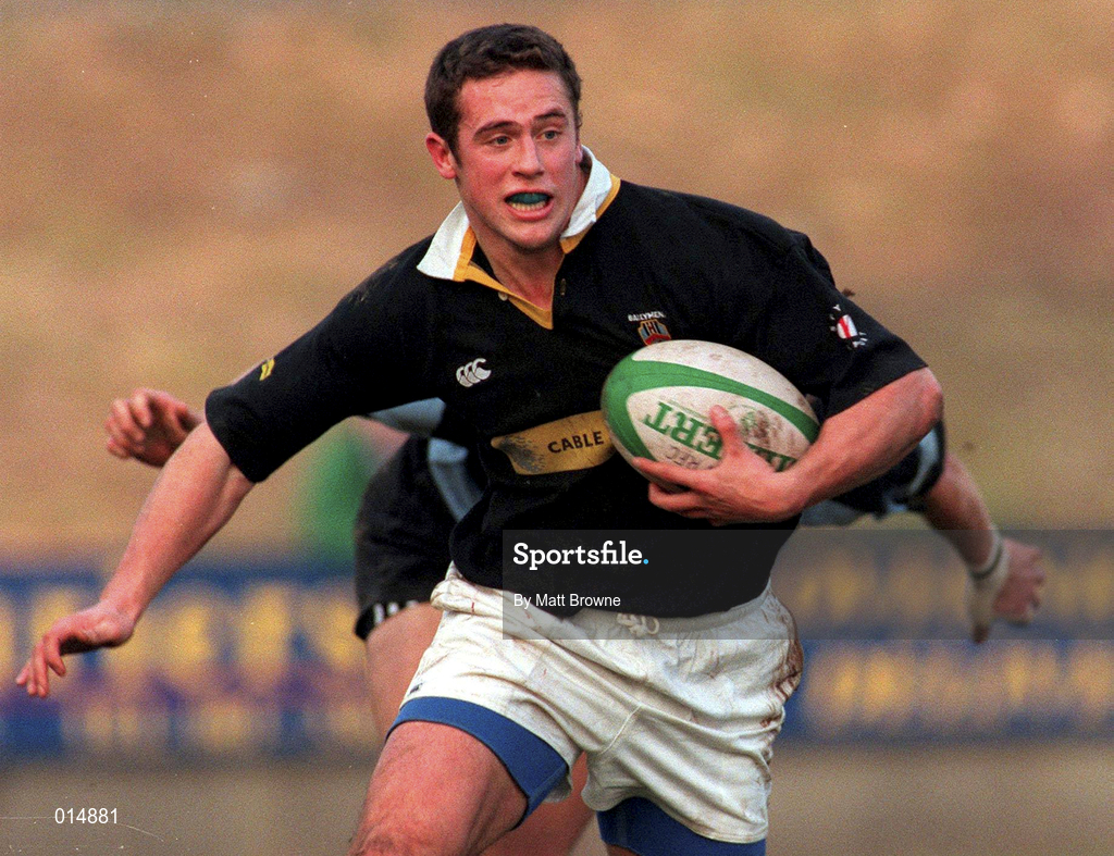 31 January 1998; Jan Cunningham of Ballymena during the All-Ireland League Division 1 match between Shannon RFC and Ballymena RFC at Thomond Park in Limerick. Photo by Matt Browne/Sportsfile