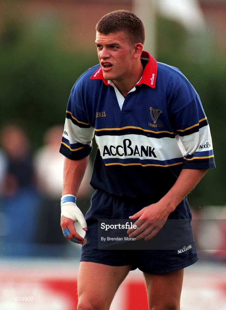 30 August 1997; John McWeeney of Leinster during the Interprovincial rugby match between Leinster and Connacht in Donnybrook Stadium in Dublin. Photo by Brendan Moran/Sportsfile