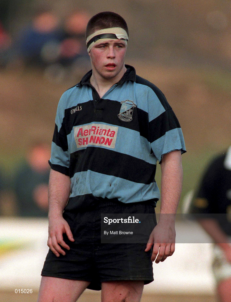 31 January 1998; Marcus Horan of Shannon during the All-Ireland League Division 1 match between Shannon RFC and Ballymena RFC at Thomond Park in Limerick. Photo by Matt Browne/Sportsfile