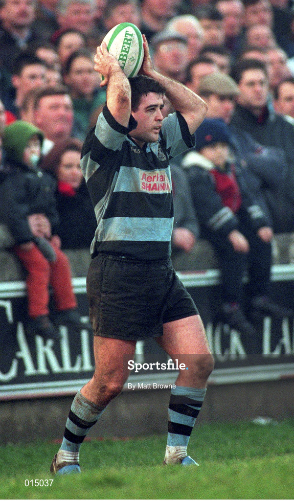 31 January 1998; Mark McDermott of Shannon during the All-Ireland League Division 1 match between Shannon RFC and Ballymena RFC at Thomond Park in Limerick. Photo by Matt Browne/Sportsfile