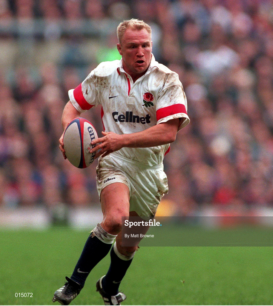 4 April 1998; Neil Back of England during the Five Nations Rugby Championship match between England and Ireland at Twickenham Stadium in London, England. Photo by Matt Browne/Sportsfile