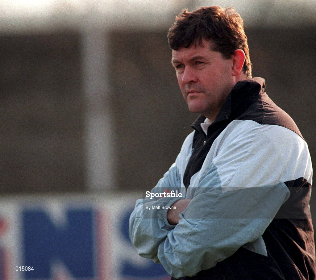 31 January 1998; Shannon Director of Coaching Niall O'Donovan during the All-Ireland League Division 1 match between Shannon RFC and Ballymena RFC at Thomond Park in Limerick. Photo by Matt Browne/Sportsfile