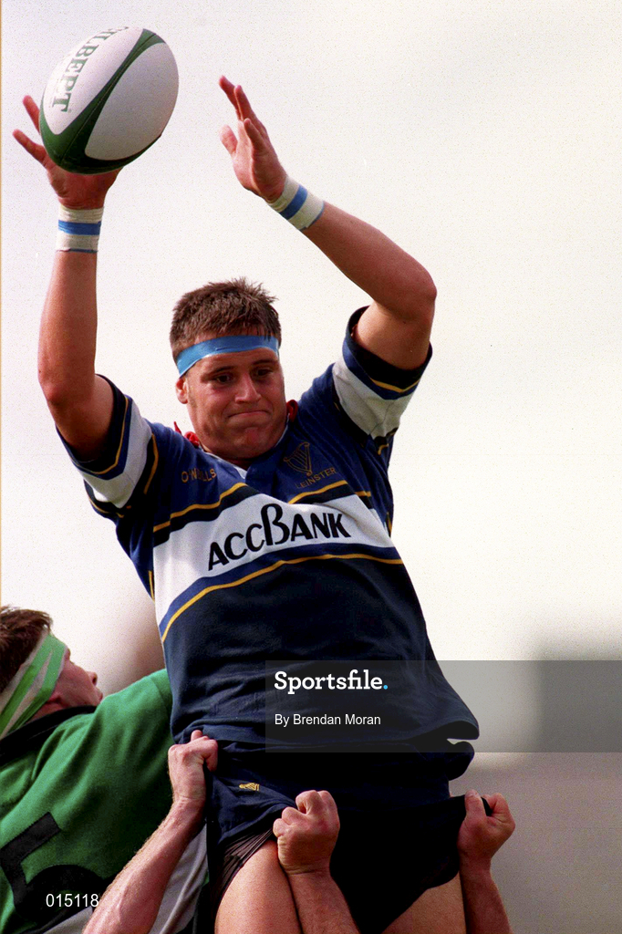 30 August 1997; Aaron Freeman of Connacht during the Interprovincial rugby match between Leinster and Connacht in Donnybrook Stadium in Dublin. Photo by Brendan Moran/Sportsfile