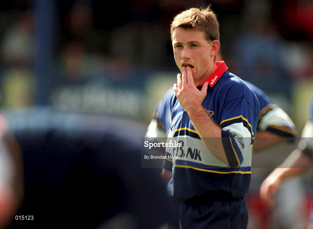 30 August 1997; Alan McGowan of Leinster during the Interprovincial rugby match between Leinster and Connacht in Donnybrook Stadium in Dublin. Photo by Brendan Moran/Sportsfile