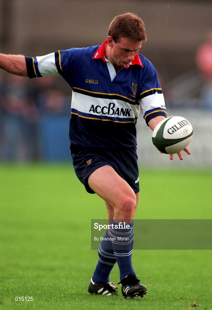 30 August 1997; Alan McGowan of Leinster during the Interprovincial rugby match between Leinster and Connacht in Donnybrook Stadium in Dublin. Photo by Brendan Moran/Sportsfile