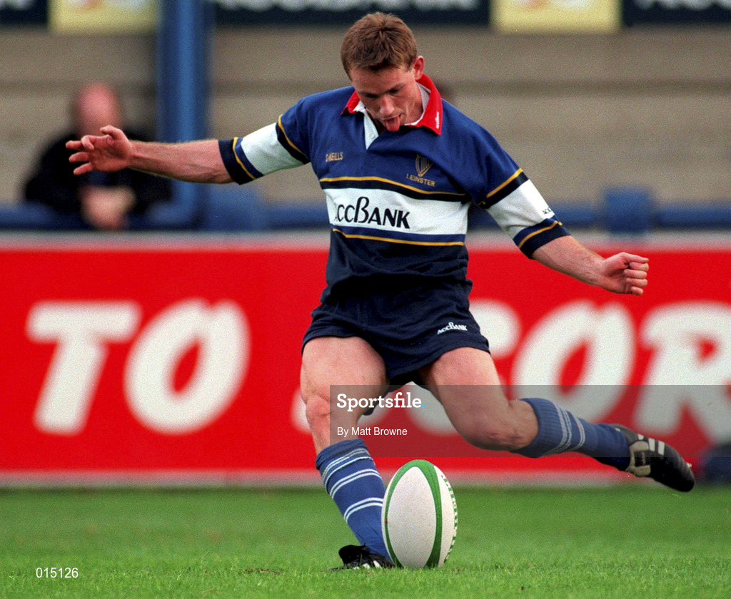 30 August 1997; Alan McGowan of Leinster during the Interprovincial rugby match between Leinster and Connacht in Donnybrook Stadium in Dublin. Photo by Matt Browne/Sportsfile
