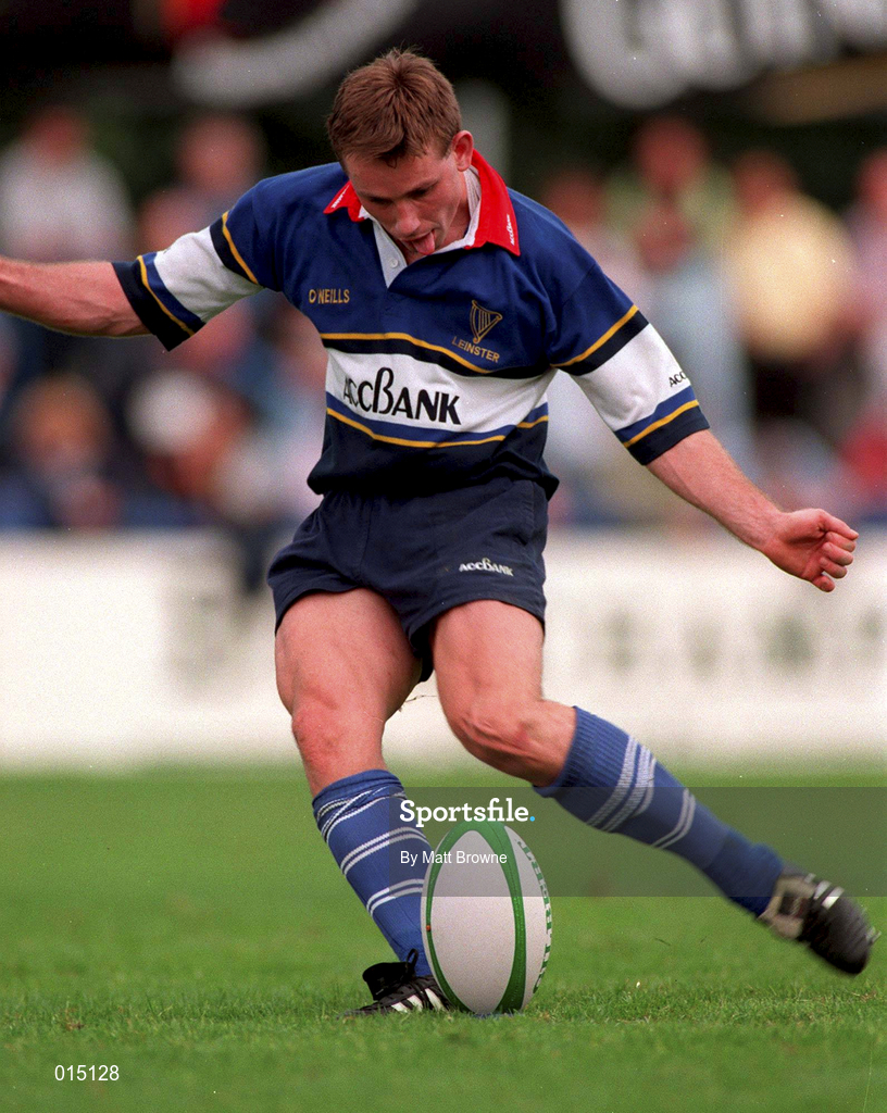 30 August 1997; Alan McGowan of Leinster during the Interprovincial rugby match between Leinster and Connacht in Donnybrook Stadium in Dublin. Photo by Matt Browne/Sportsfile