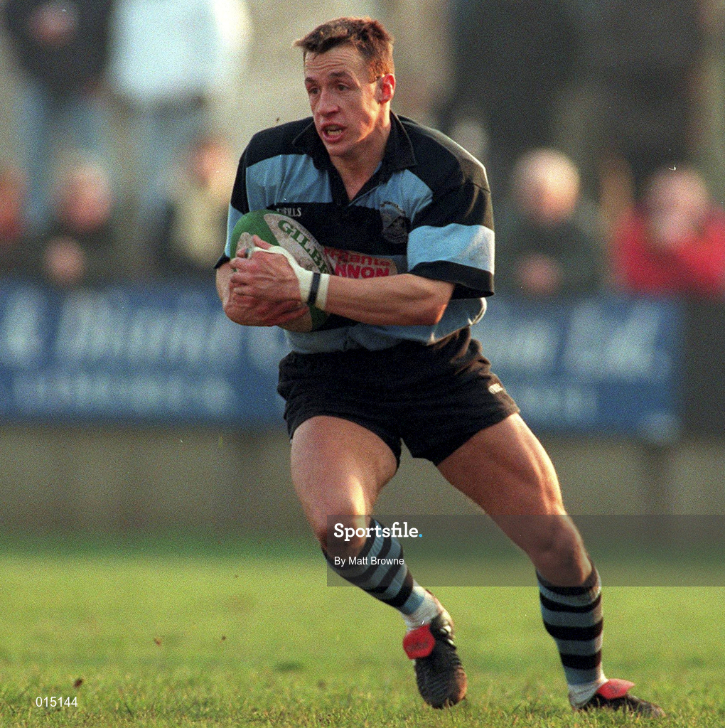 31 January 1998; Andrew Thompson of Shannon during the All-Ireland League Division 1 match between Shannon RFC and Ballymena RFC at Thomond Park in Limerick. Photo by Matt Browne/Sportsfile