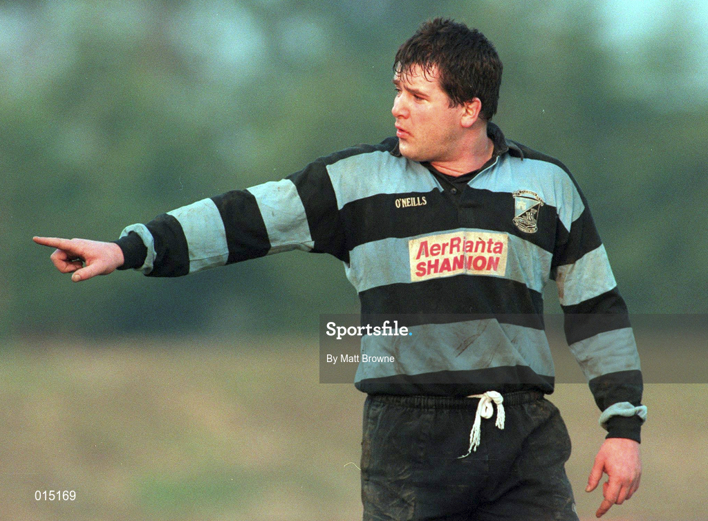31 January 1998; Anthony Foley of Shannon during the All-Ireland League Division 1 match between Shannon RFC and Ballymena RFC at Thomond Park in Limerick. Photo by Matt Browne/Sportsfile