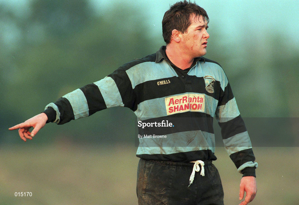 31 January 1998; Anthony Foley of Shannon during the All-Ireland League Division 1 match between Shannon RFC and Ballymena RFC at Thomond Park in Limerick. Photo by Matt Browne/Sportsfile