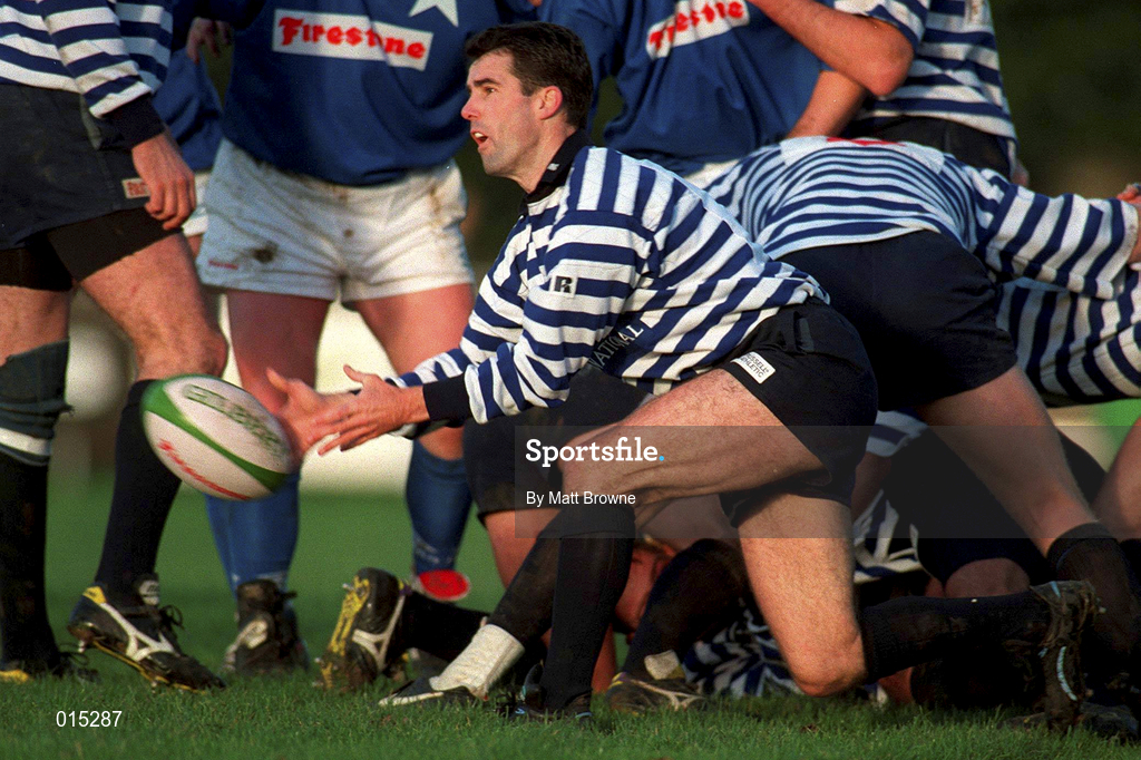 22 November 1997; David Grennell of Blackrock College during the All-Ireland League Division 1 match between St Mary's College RFC and Blackrock College RFC at Templeville Road in Dublin. Photo by Matt Browne/Sportsfile