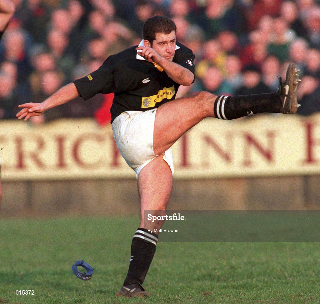 31 January 1998; Derek McAleese of Ballymena during the All-Ireland League Division 1 match between Shannon RFC and Ballymena RFC at Thomond Park in Limerick. Photo by Matt Browne/Sportsfile