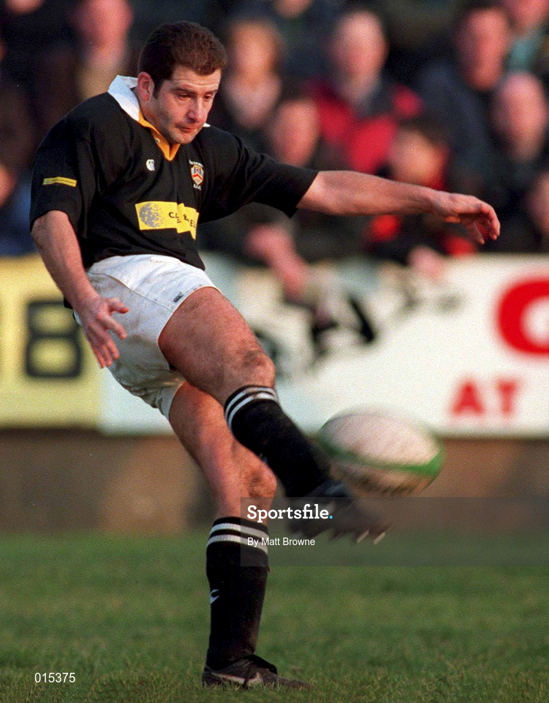 31 January 1998; Derek McAleese of Ballymena during the All-Ireland League Division 1 match between Shannon RFC and Ballymena RFC at Thomond Park in Limerick. Photo by Matt Browne/Sportsfile