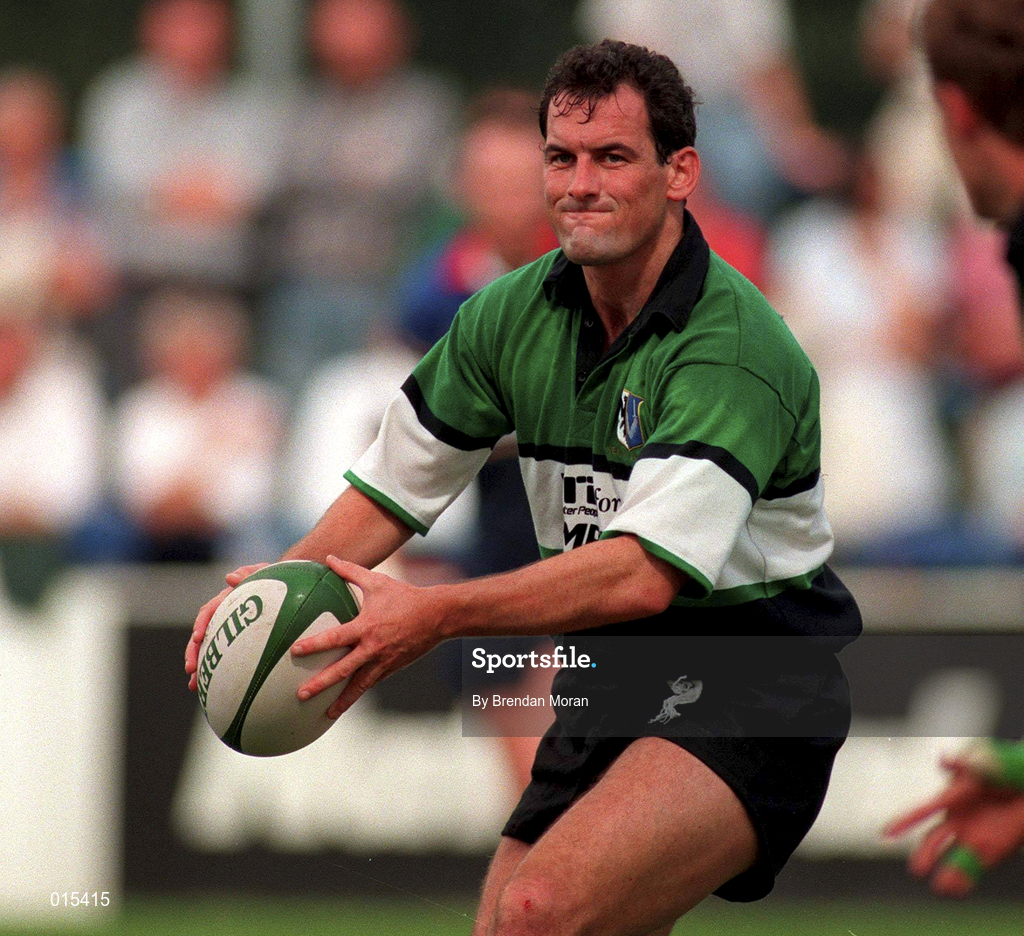 30 August 1997; Eric Elwood of Connacht during the Interprovincial rugby match between Leinster and Connacht in Donnybrook Stadium in Dublin. Photo by Brendan Moran/Sportsfile