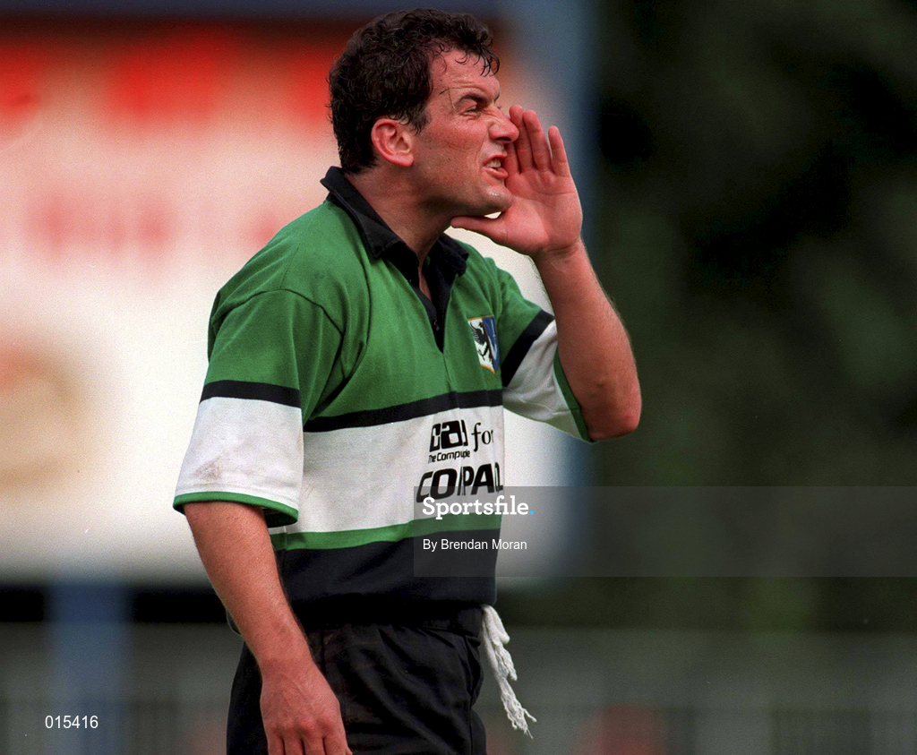 30 August 1997; Eric Elwood of Connacht during the Interprovincial rugby match between Leinster and Connacht in Donnybrook Stadium in Dublin. Photo by Brendan Moran/Sportsfile