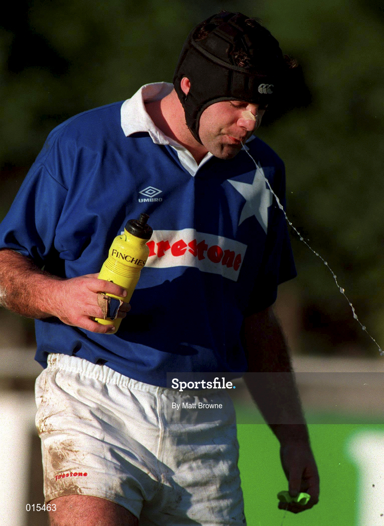 22 November 1997; Frank Fitzgerald of St Mary's College during the All-Ireland League Division 1 match between St Mary's College RFC and Blackrock College RFC at Templeville Road in Dublin. Photo by Matt Browne/Sportsfile