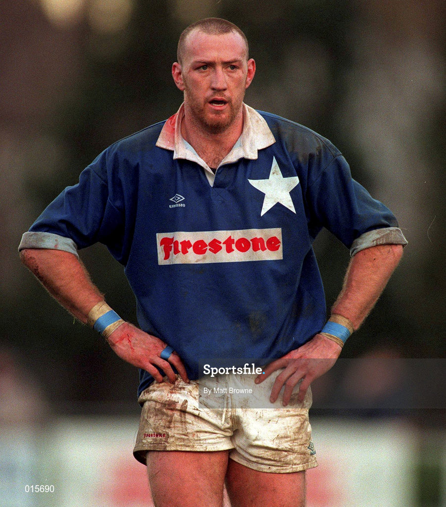 22 November 1997; Trevor Brennan of St Mary's College during the All-Ireland League Division 1 match between St Mary's College RFC and Blackrock College RFC at Templeville Road in Dublin. Photo by Matt Browne/Sportsfile