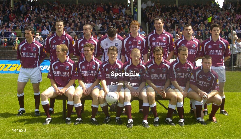 27 June 2004; Galway team. Bank of Ireland Connacht Senior Football Championship Semi-Final, Mayo v Galway, McHale Park, Castlebar, Co. Mayo. Picture credit; Damien Eagers / SPORTSFILE