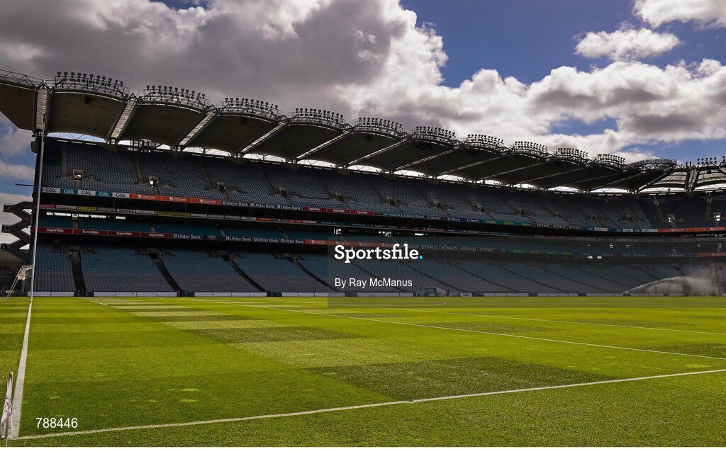 31 August 2013; A general view of Croke Park ahead of the GAA Football All-Ireland Senior Championship Semi-Final between Dublin and Kerry. Croke Park, Dublin. Picture credit: Ray McManus / SPORTSFILE